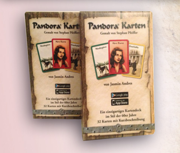 2 x Pandora Karten "60er"